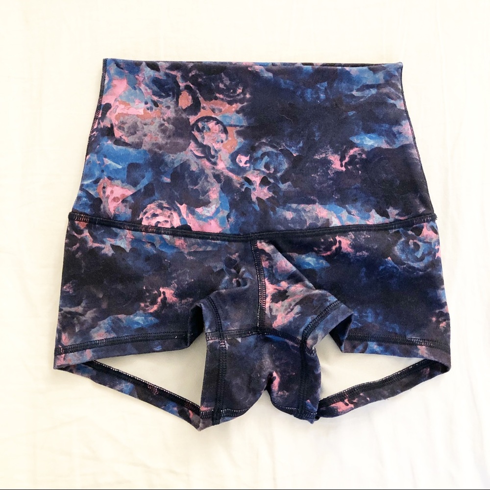 High Rise Lululemon Yoga Shorts